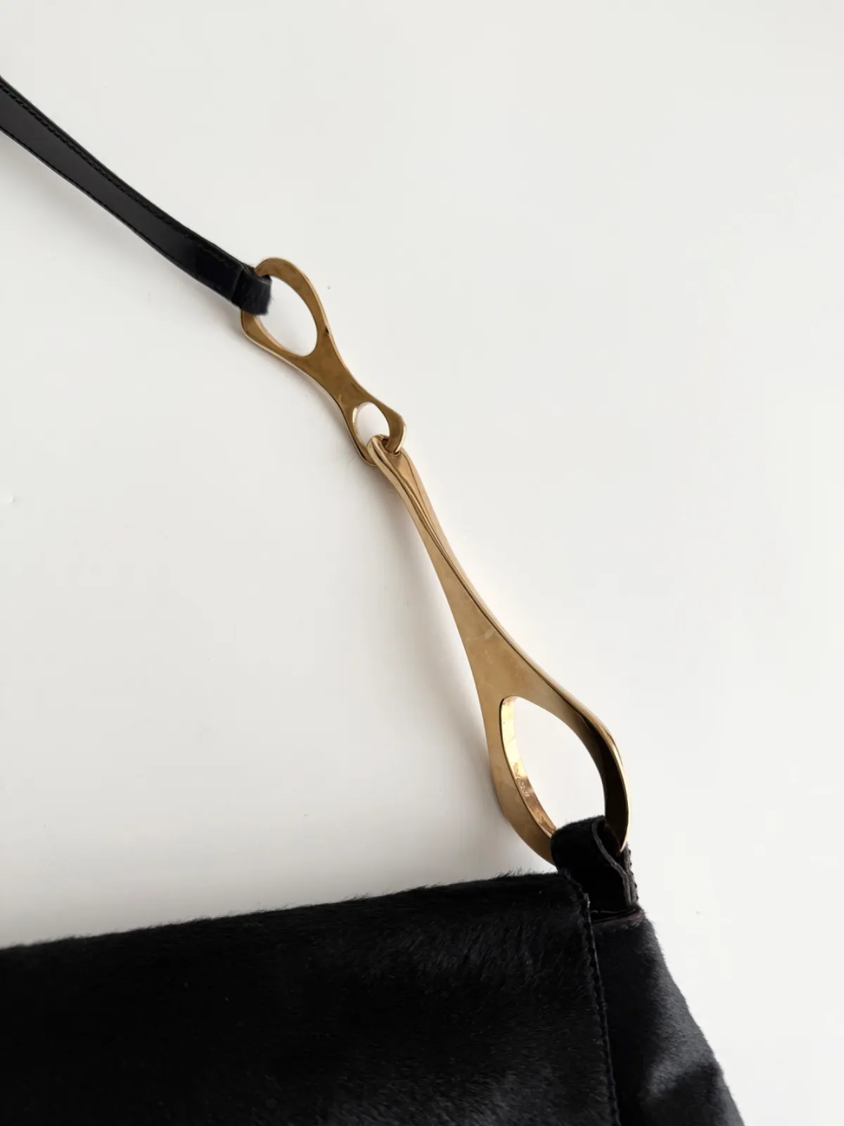 グッチ ハラコ 3466 トムフォード期 ショルダーバッグ ワンショルダー FW1996 GUCCI BY TOM FORD SHOULDER BAG グッチ 1990年代 archive