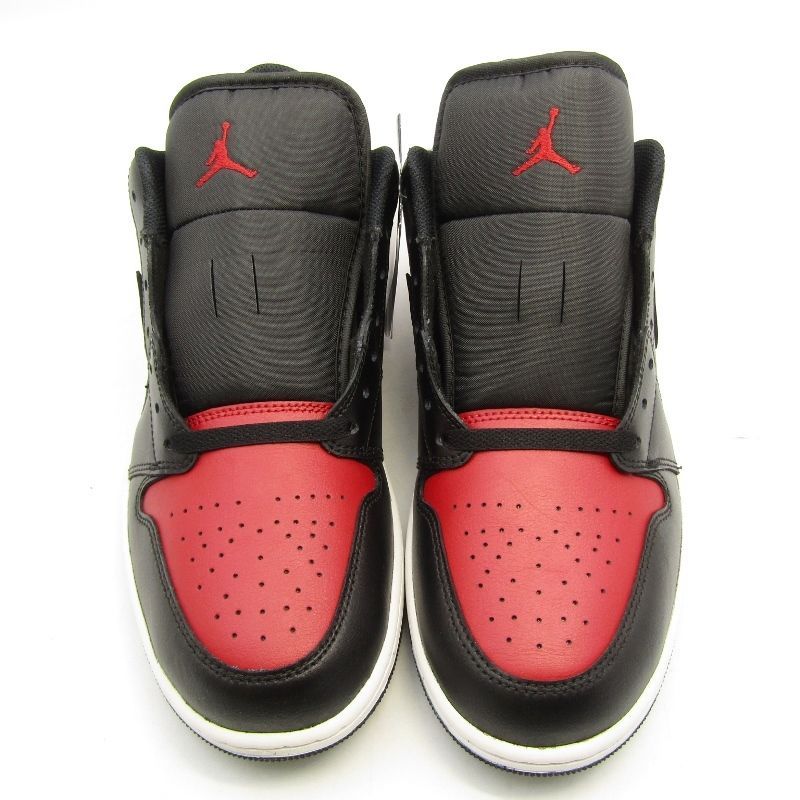 新品未使用 AIR JORDAN 1 LOW ブラック&レッド 26cm NIKE AIR JORDAN 1 LOW 