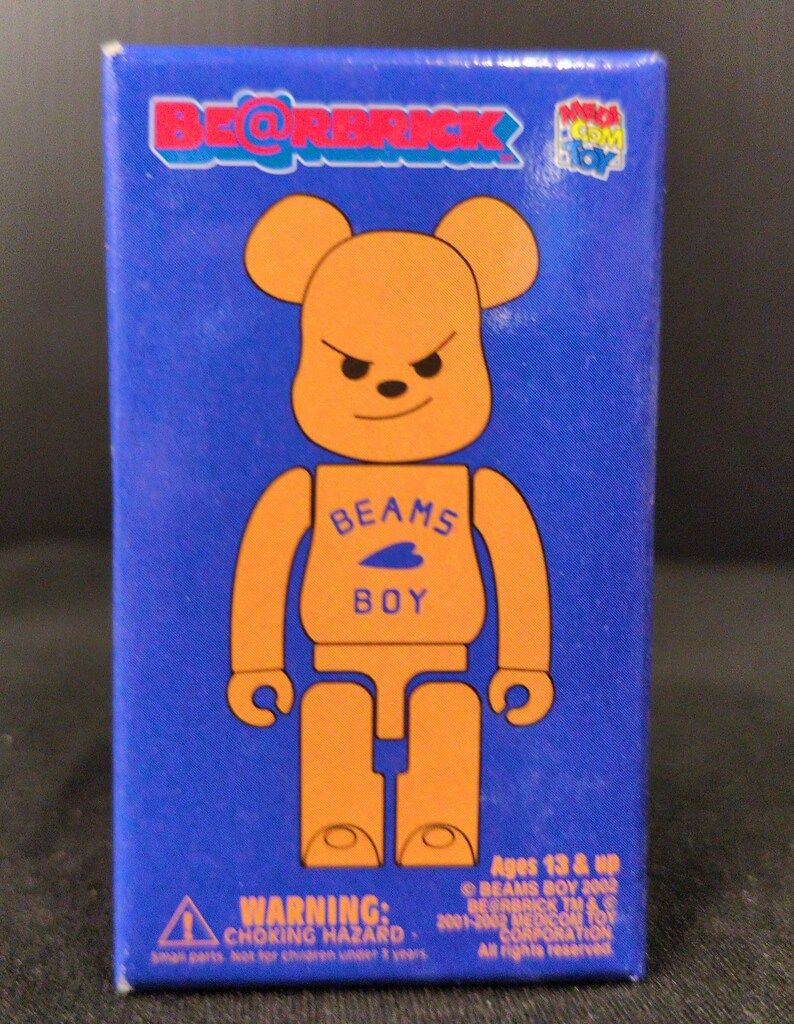 MEDICOMTOY BE@RBRICK 100%BEAMSBOY(オレンジ) - メルカリ