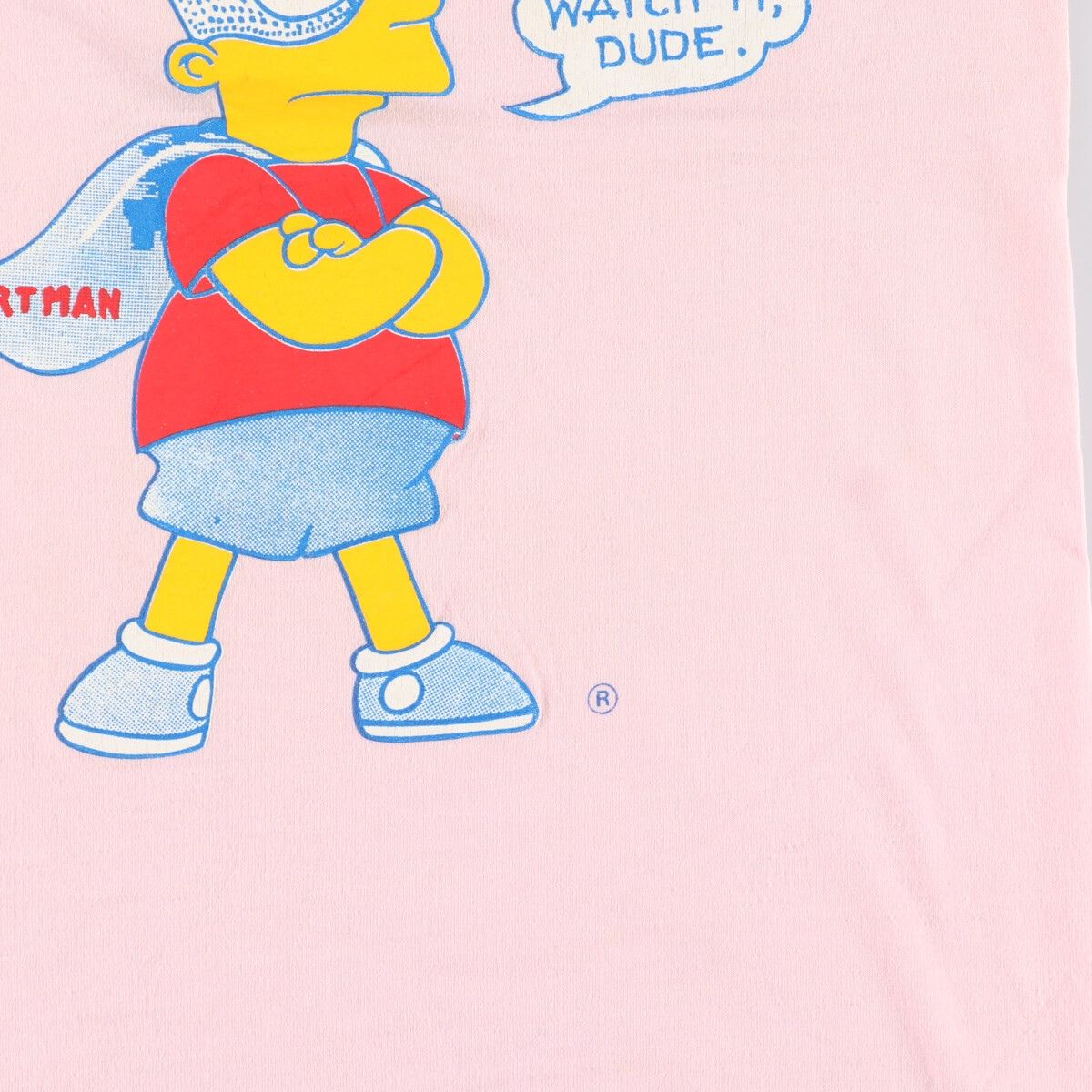 古着 90年代 スクリーンスターズ SCREEN STARS THE SIMPSONS シンプソンズ キャラクタープリントTシャツ USA製  メンズS/eaa342721