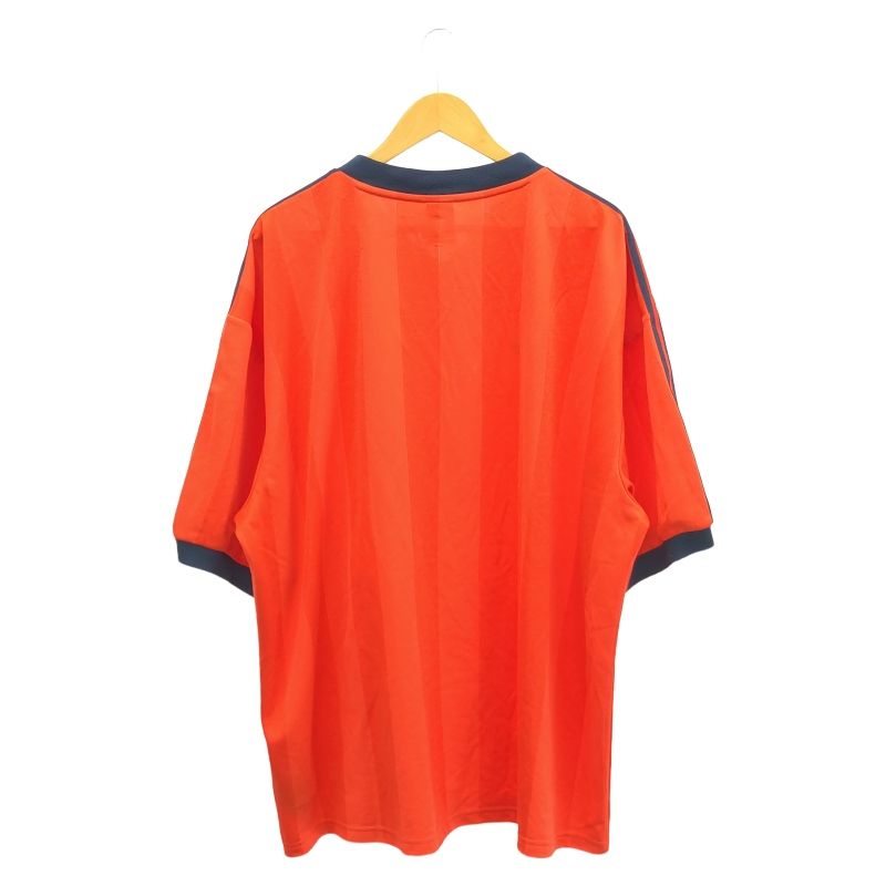 中古】adidas×gosha rubchinskiy ゲームシャツ サイズL オレンジ