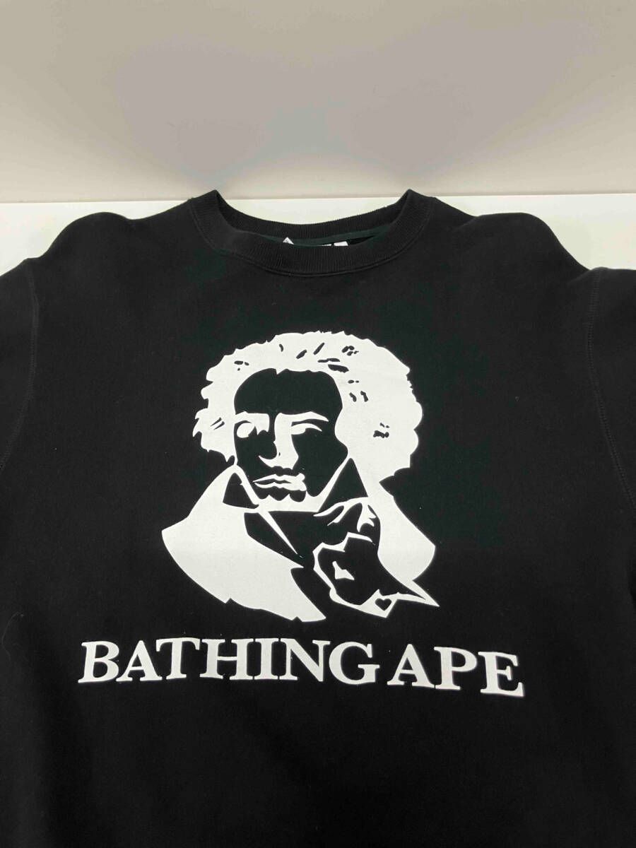 ★A BATHING APE ベートーヴェン　激レア★ 希少サイズ A Bathing Ape ベートーヴェン スウェット - メルカリ