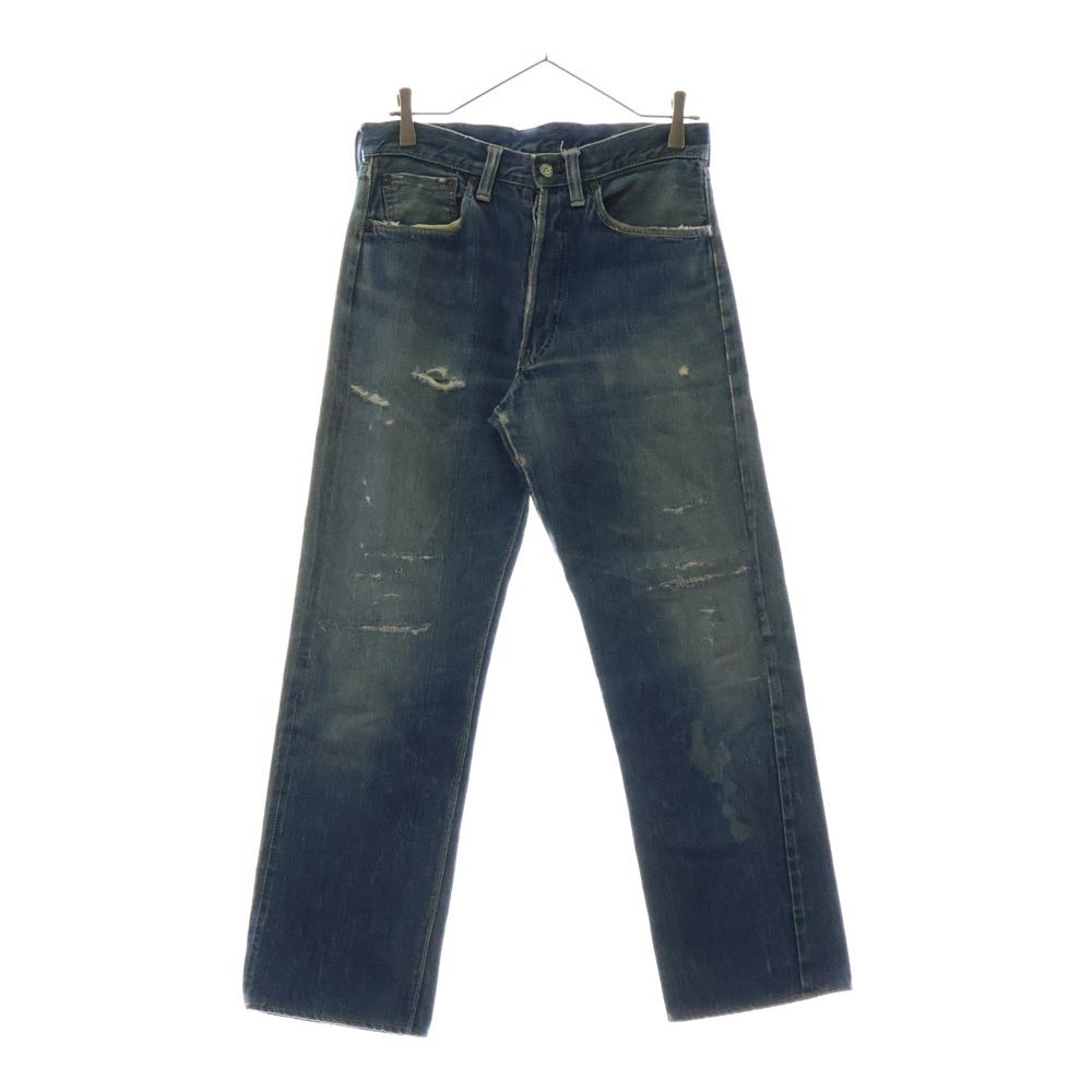 リーバイス 501xx BIG E リアルビンテージ デニム Levi's (リーバイス) 50s VINTAGE 501XX BIG E 53MODEL ボタン裏