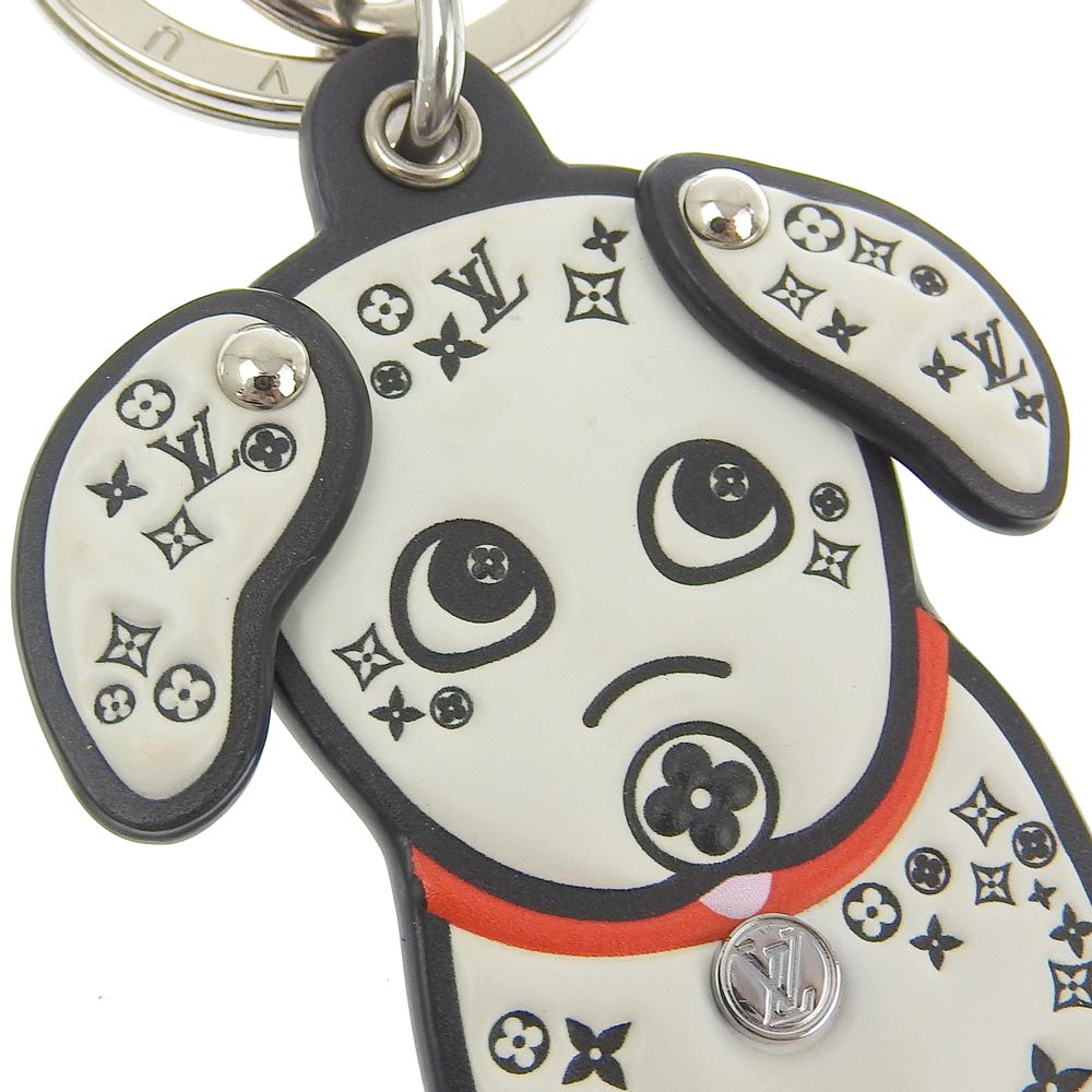 ルイヴィトン ポルトクレダルマタ キーホルダー チャーム 犬