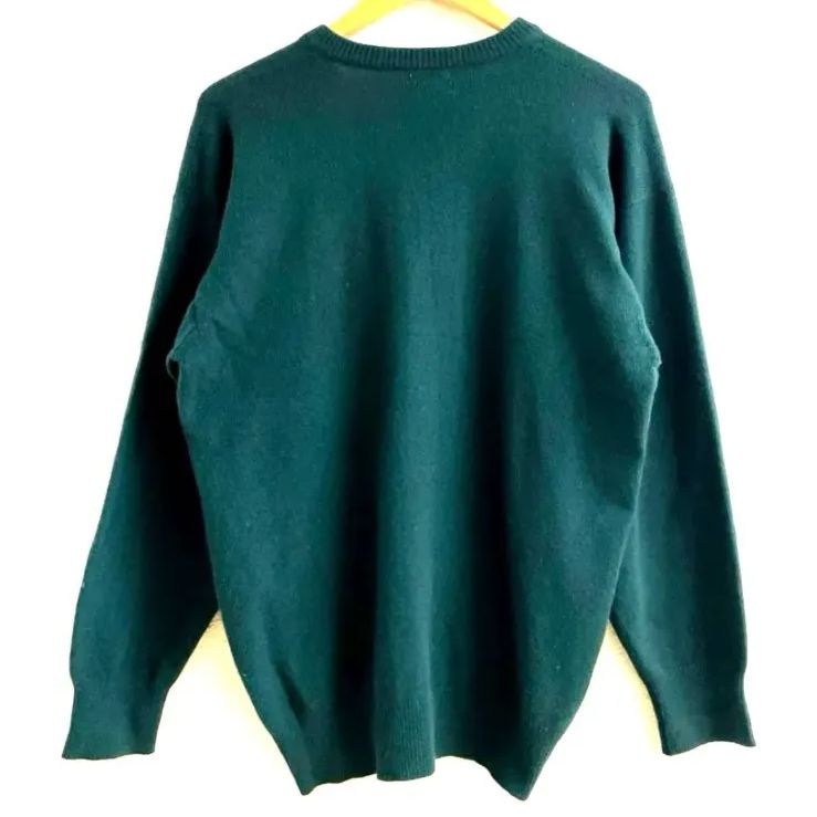 スコットランド製 Neiman-Marcus ニーマンマーカス カシミヤ Vネック