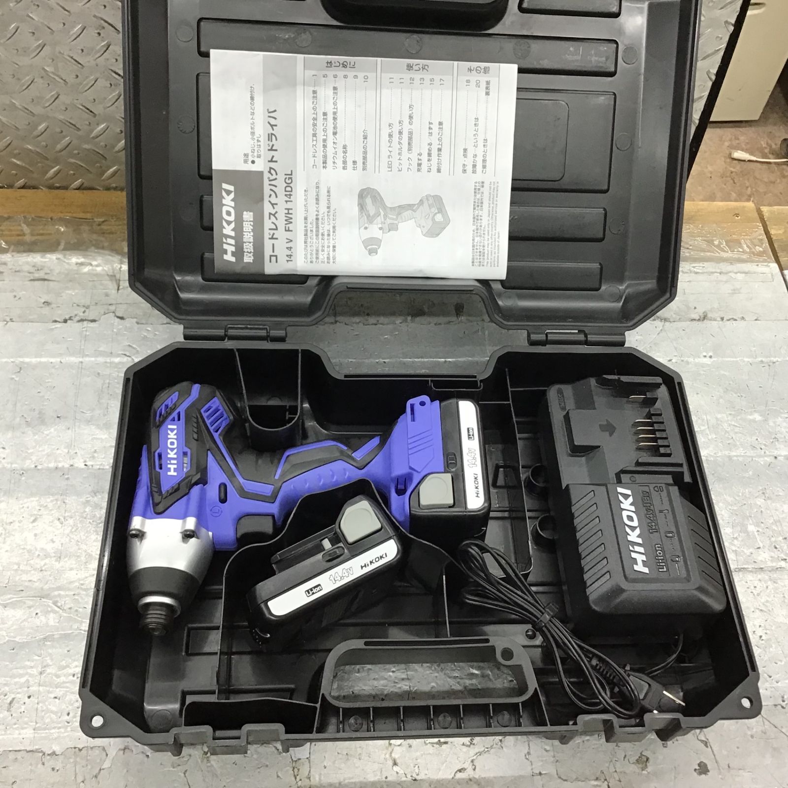 〇ハイコーキ(HIKOKI ※旧:日立工機) コードレスインパクト 〇ハイコーキ(HIKOKI ※旧:日立工機) コードレスインパクト