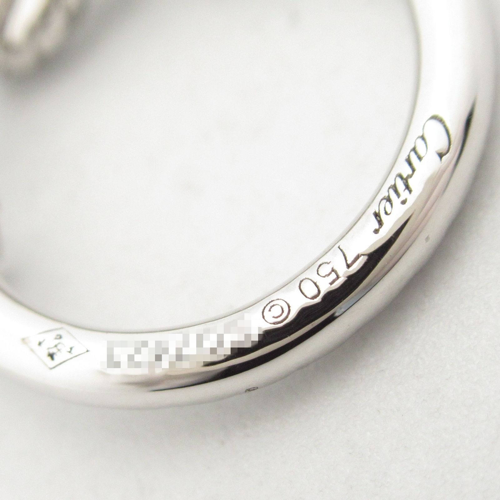 カルティエ CARTIER ネックレス アントルラセ ダイヤ ネックレス 首回  