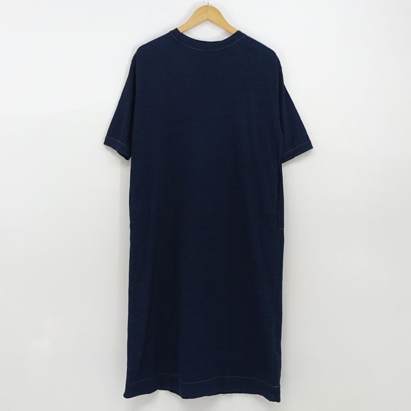 三重店】45R｜フォーティファイブアール 天竺の45星ドレス（インディゴ  