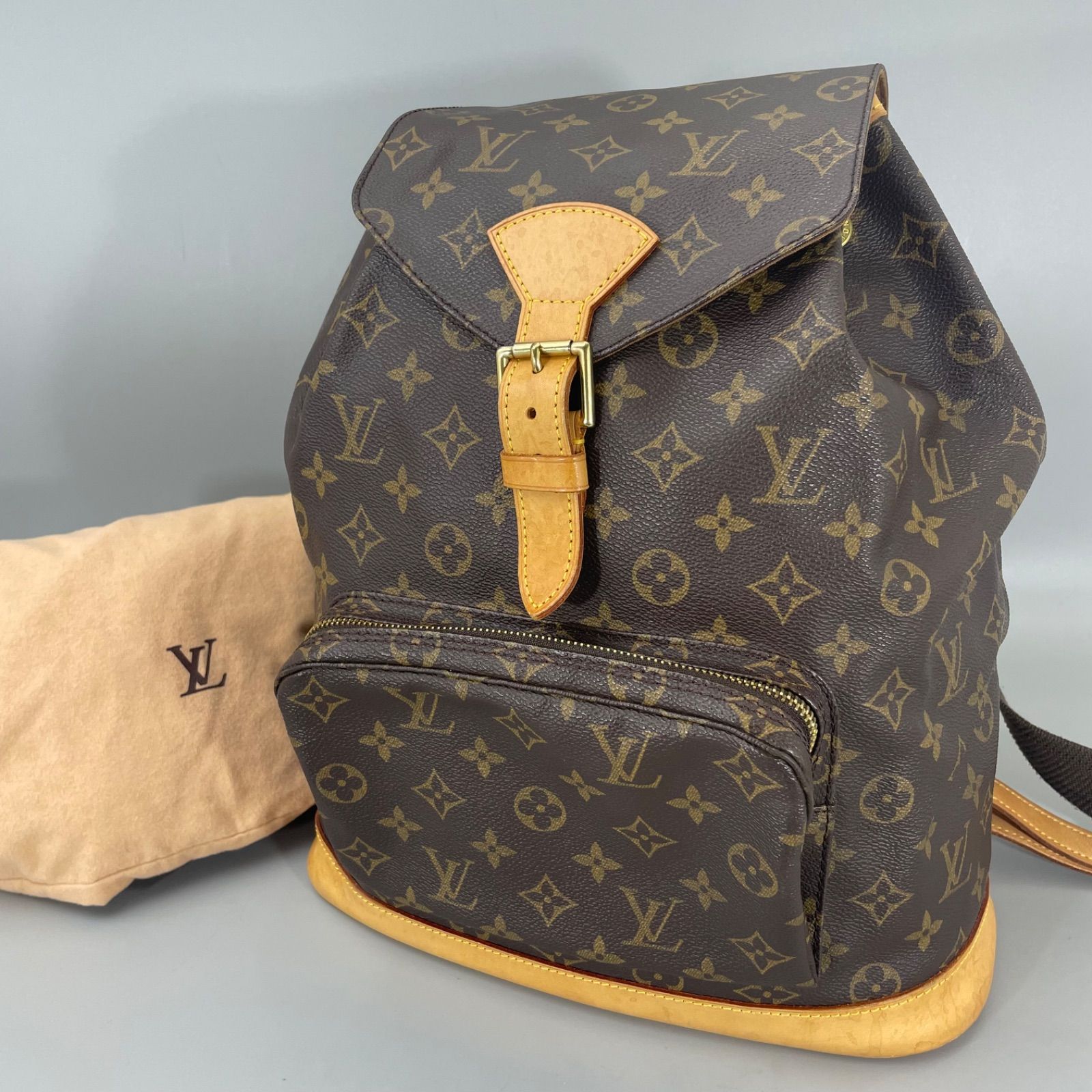 Louis Vuitton モンスリGM リュックモノグラム 保存袋付き