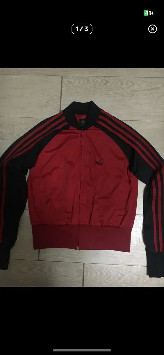 adidas アディダス ヴィンテージ レッドソード クロップド ジャージ ジャケット