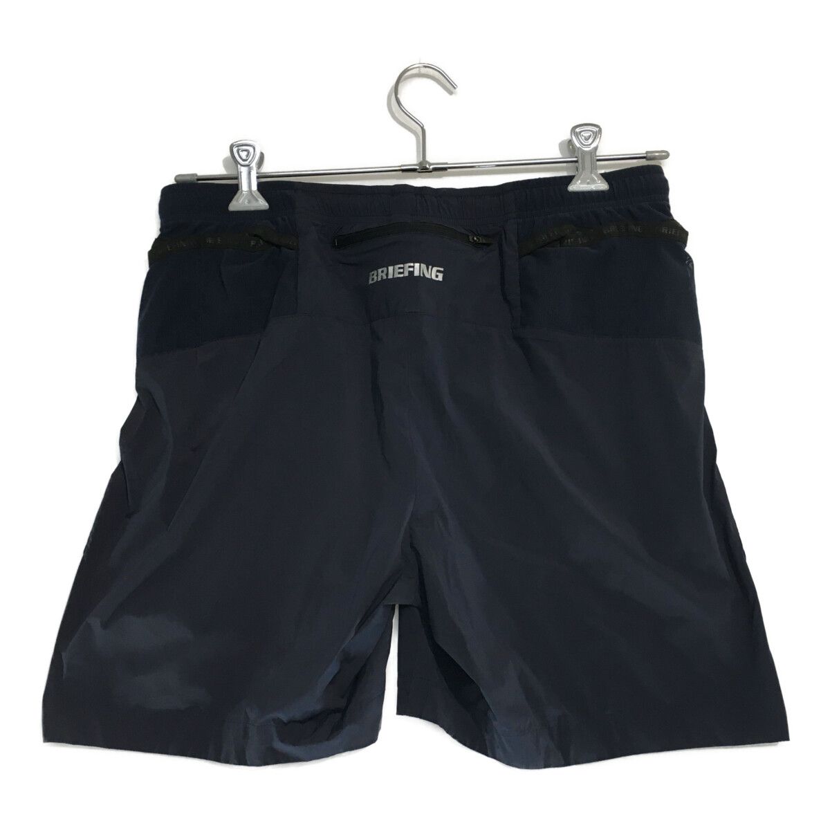 中古 メンズ ブリーフィング BRIEFING ハーフパンツ L 紺 ネイビー