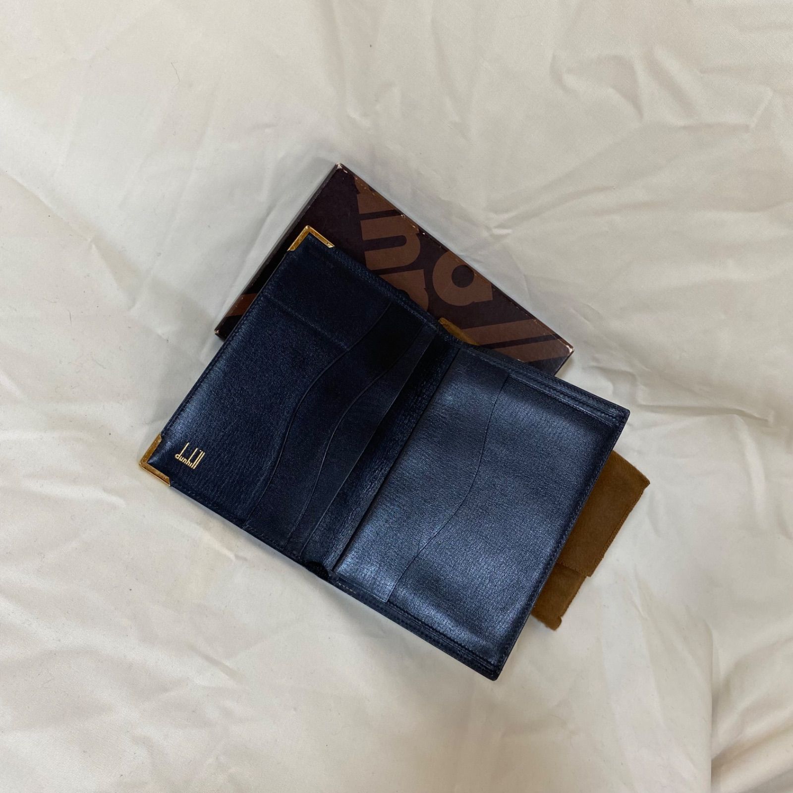 ☆USED☆ dunhill ダンヒル 財布 2つ折り 二つ折り ウォレット 札入れ 