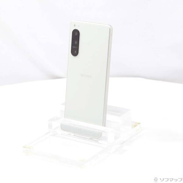 【美品】【即日発送】Xperia 5 IV SOG09 エクリュホワイト ムスビー｜【モバイルBOX】極美品 SIMフリー au Xperia 5 IV