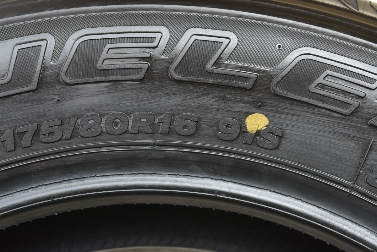 2022年製 新車外し】ブリヂストン デューラー H/L 852 175/80R16