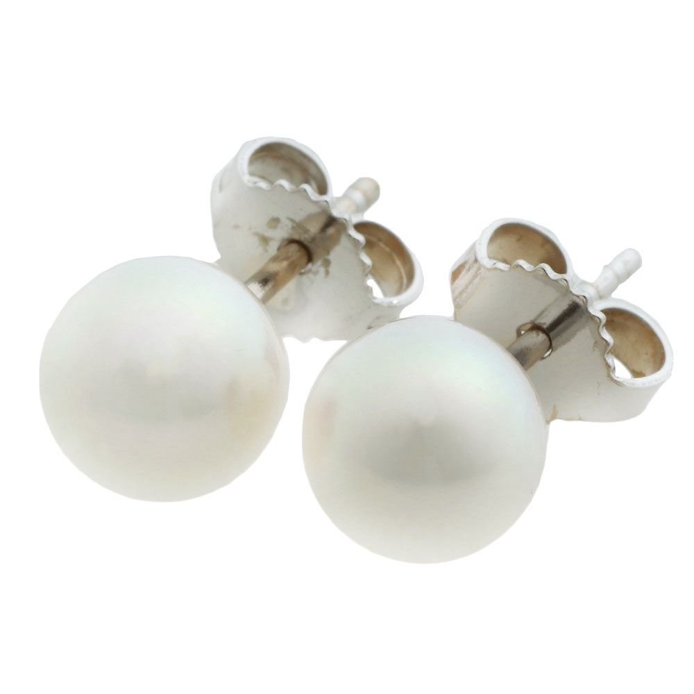 本物保証】 新品同様 ミキモト MIKIMOTO 一粒パール ピアス