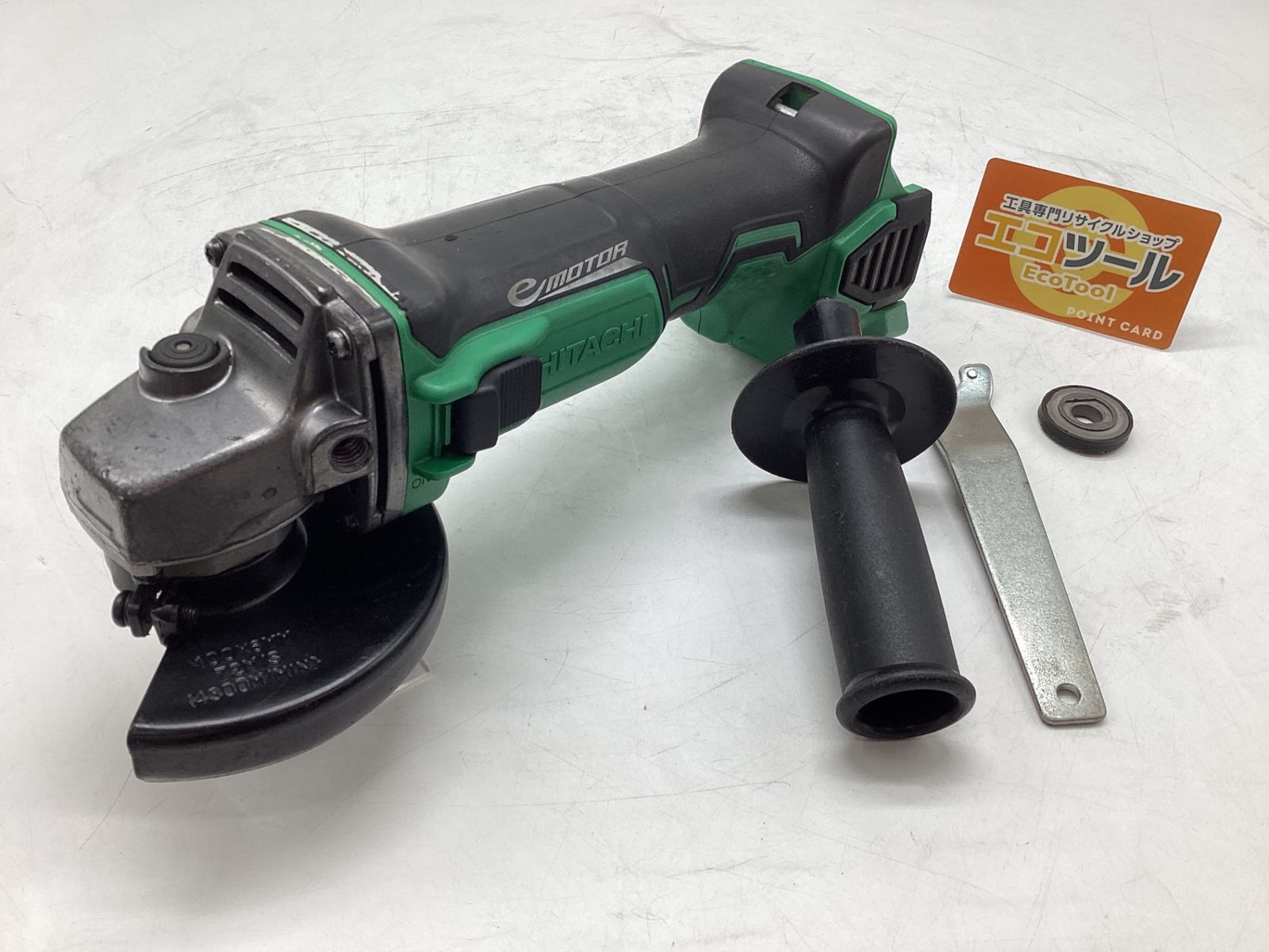 品 HiKOKI ハイコーキ 18v充電式コードレスディスクグラインダ G18DBVLNN ITN8RVNLQLCU エコツール豊田インター店 M02