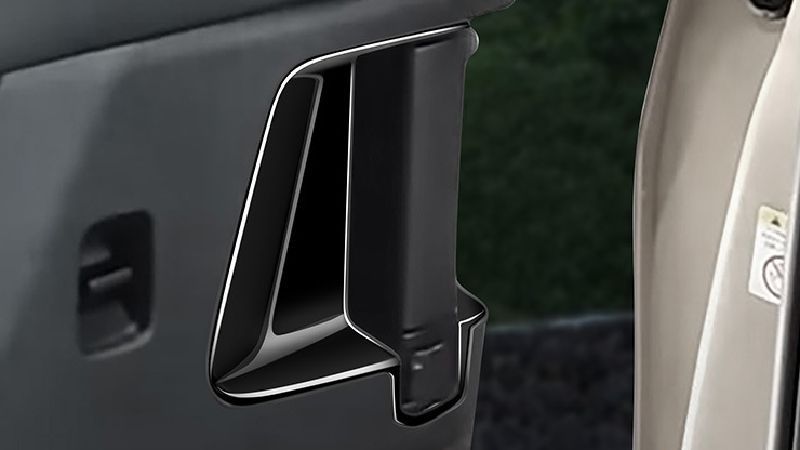 セレナC28 e-power リア スライド ドア ハンドル カバー ブラック 内装 ドレスアップ カスタム パーツ アクセサリー - メルカリ