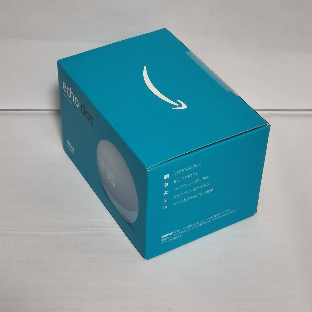 新品】 Echo Dot with clock 第5世代 クラウドブルー - メルカリ
