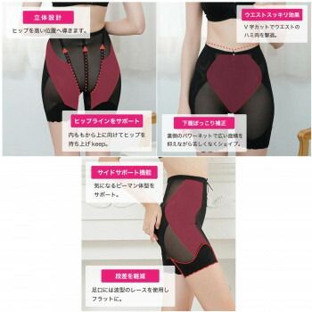 シルキーボディシェイプ ロングガードル