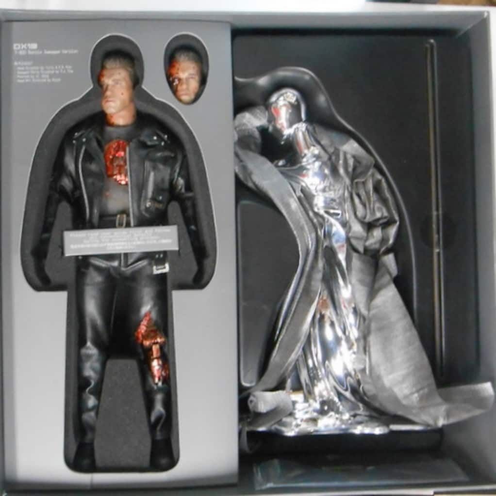 ホットトイズ ムービーマスターピース DX DX T-800 BATTLE DAMAGED VER DX13