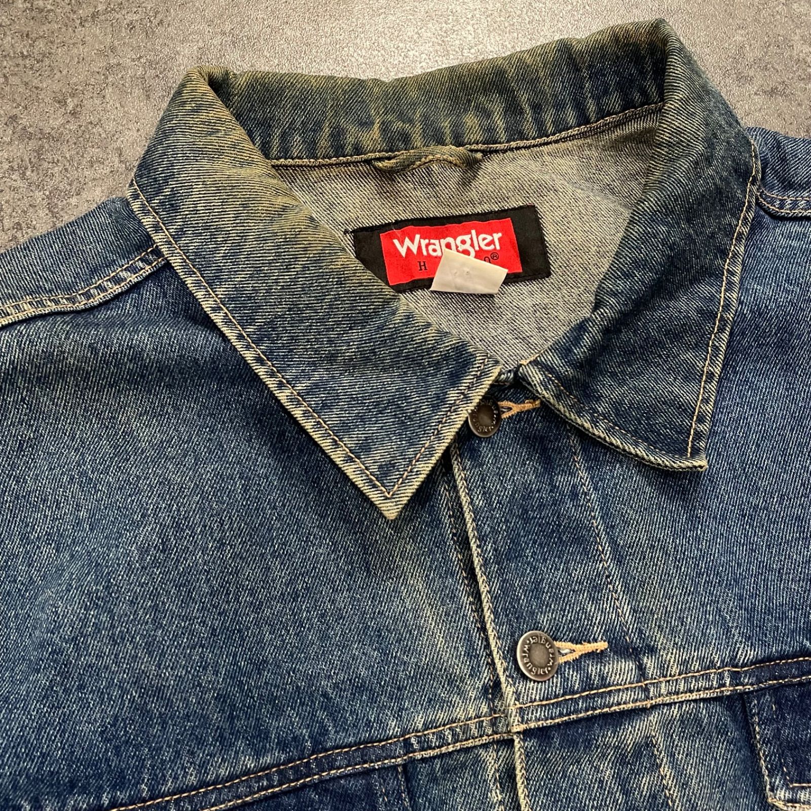 Wrangler HERO Denim Tracker Jacket 3rd Used Blouson ラングラー 