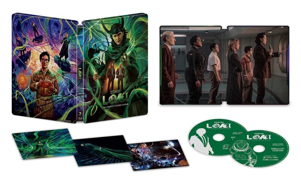ロキ シーズン2 4K UHD コレクターズ エディション スチールブック 数量 Blu-ray