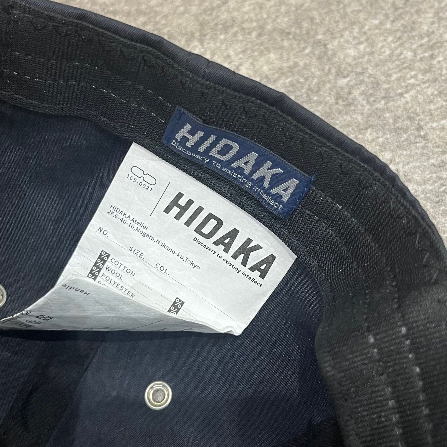 HIDAKA Dad Cap デニム HIDAKA Dad Cap デニム HIDAKA / ヒダカ DAD CAP 2.0（キャップ