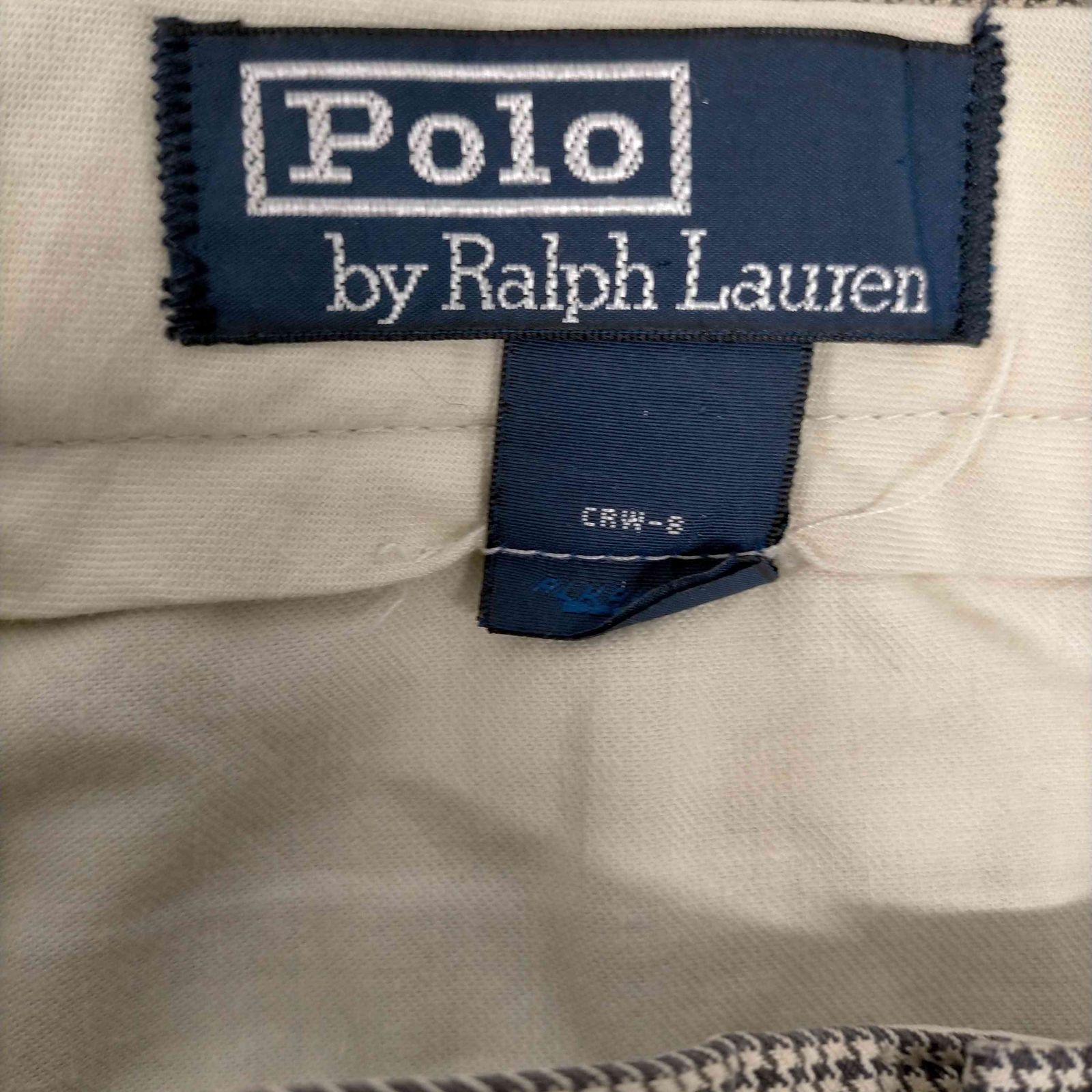 ポロバイラルフローレン Polo by RALPH LAUREN 千鳥格子 2タック