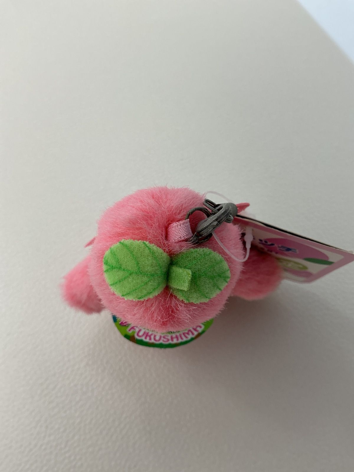 モンチッチ 福島限定 桃 ご当地 ストラップ ぬいぐるみ タグ付き