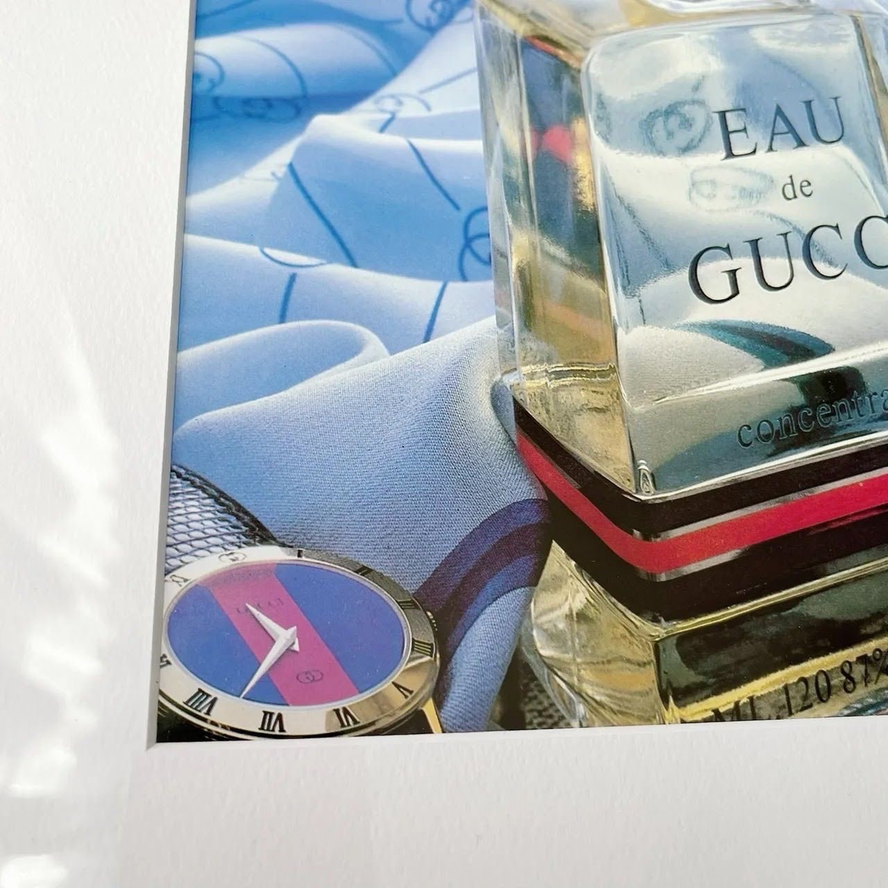 1985 広告＞ Gucci グッチ 香水 アドバタイジング ポスター