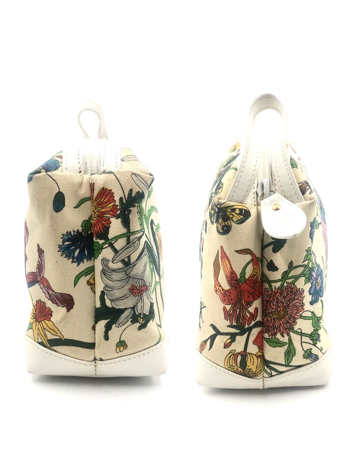 □良品□GUCCI グッチ フローラ ポーチ ミニクラッチ インター