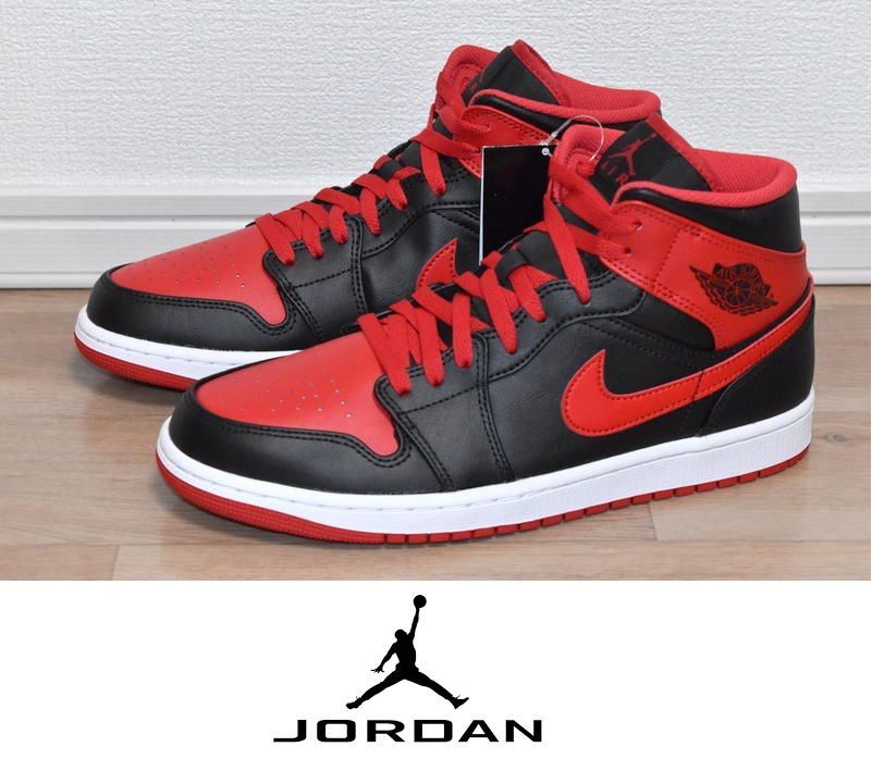 NIKE AIR JORDAN 1 MID 27.5cm 28cm 【BRED】 DQ8426-060 エアージョーダン ブレッド