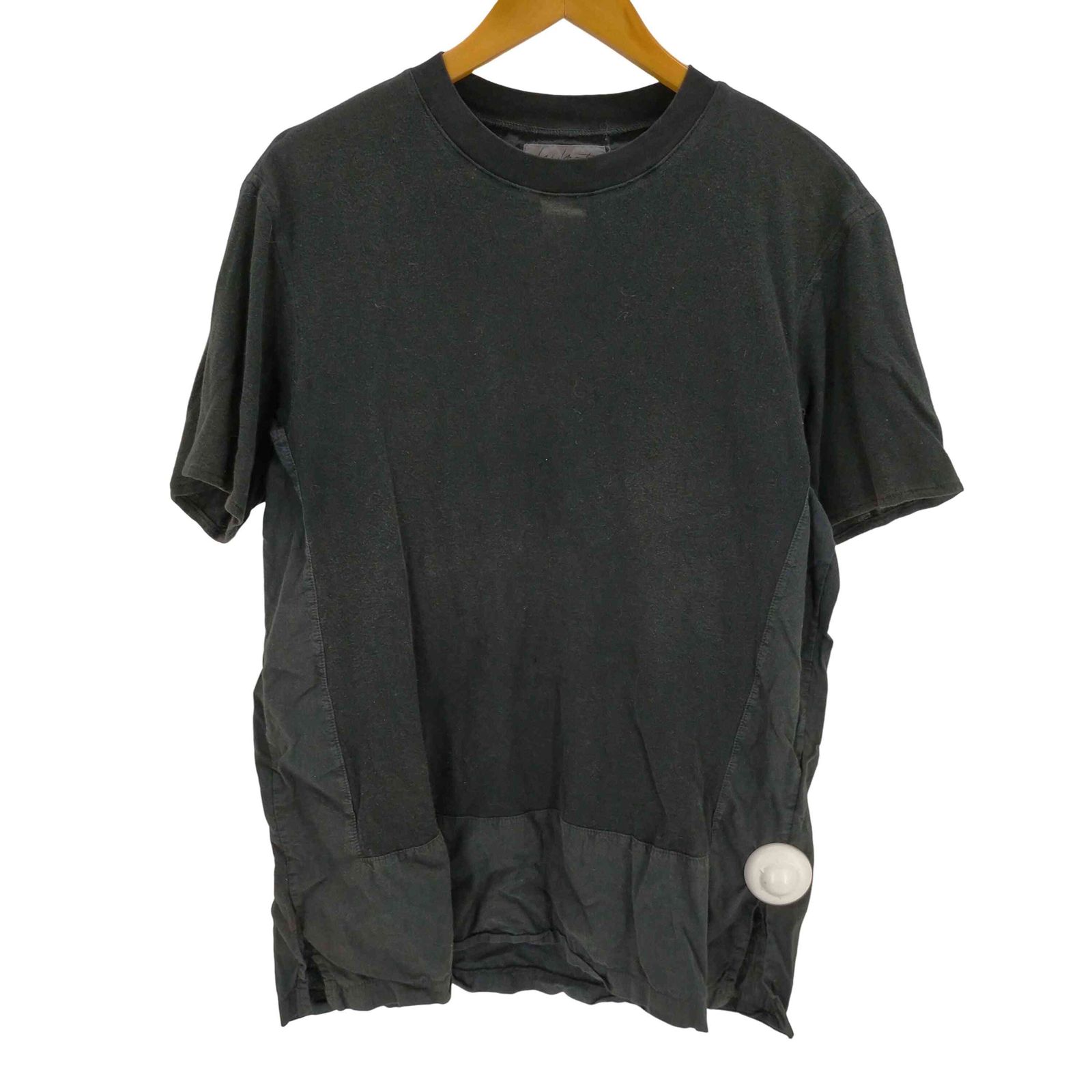 ヨウジヤマモトプールオム Yohji Yamamoto POUR HOMME 素材切替地カットソー メンズ JPN 3