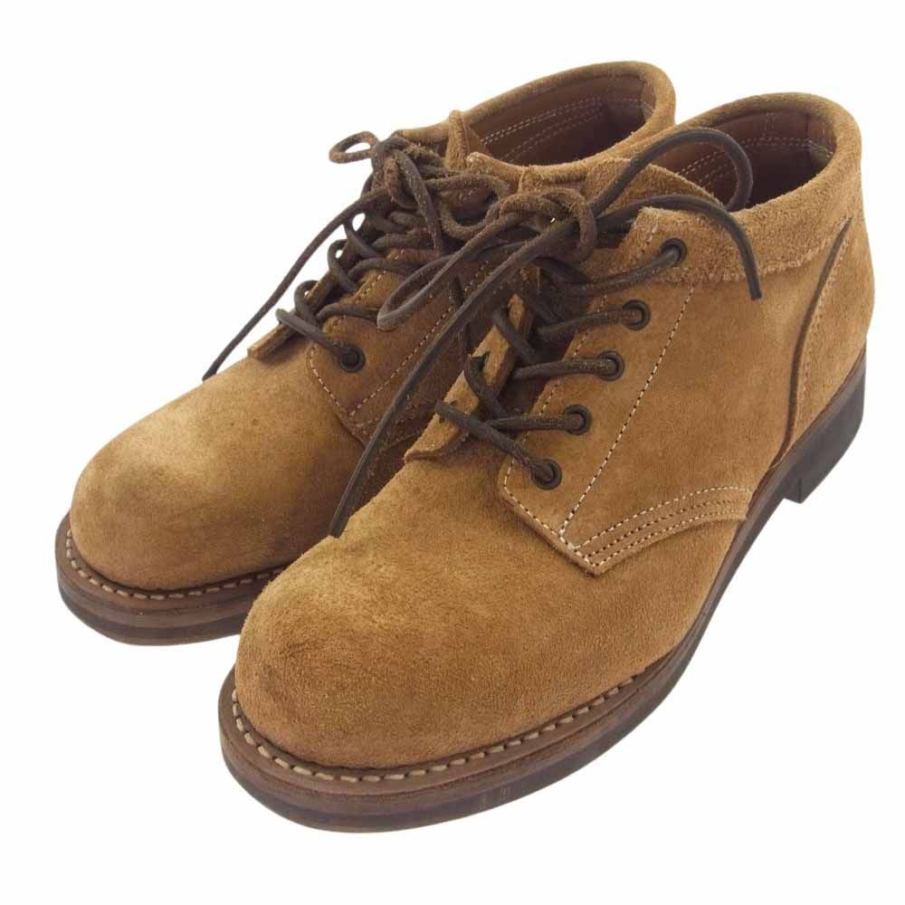 ローリングダブトリオ ROLLING DUB TRIO COUPEN SUEDE スエード スウェード ワーク ブーツ ライトブラウン系 26cm【中古】