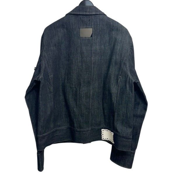 NULLUS 24ss デニムブルゾン NULLUSデニムジャケット NUSS24JAC004-BLK8071000157652 - メルカリ