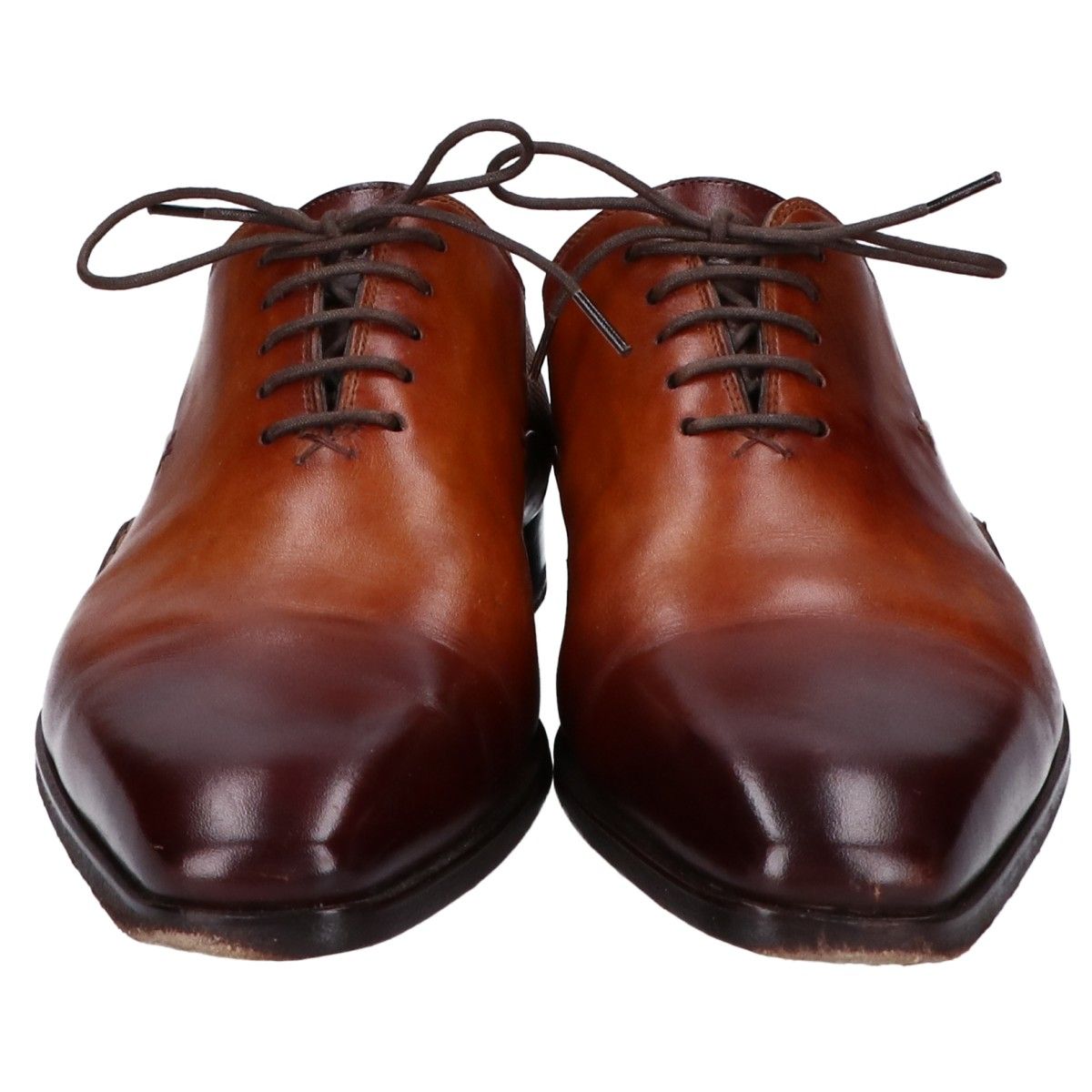 MAGNANNI マグナーニ レザー ドレスシューズ ブラウン 42 MAGNANNI マグナーニ レザー ドレスシューズ ブラウン 42