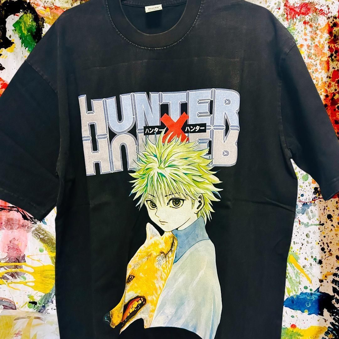 ハンターハンター キルア メンズ Tシャツ 半袖 春 夏 L XL アニメT