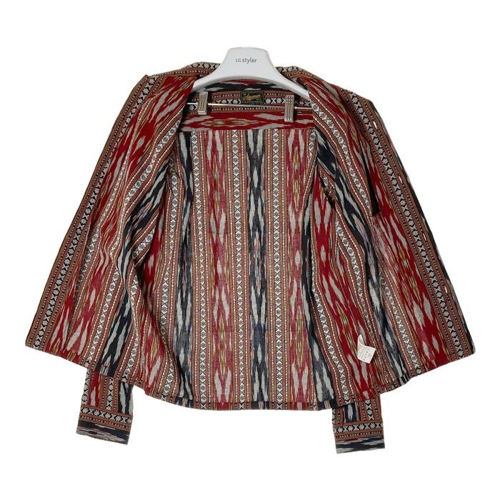 スティーブンソンオーバーオール ジャガード織 ネイティブ柄 カバーオール L スティーブンソンオーバーオール ジャガード織 ネイティブ柄