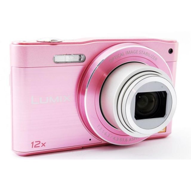 パナソニック コンデジ Panasonic LUMIX DMC-SZ8 ピンク 中古 Wi-Fi