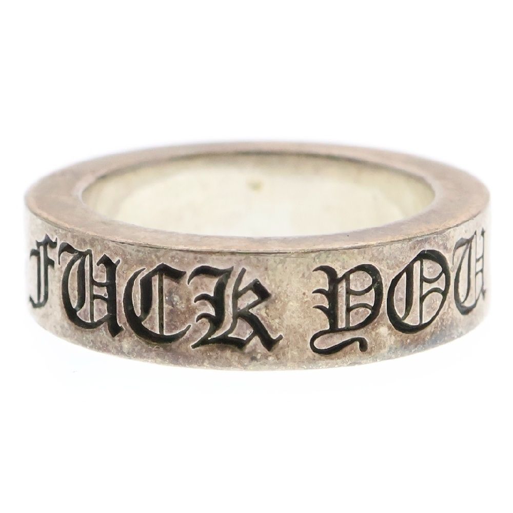 CHROME HEARTS クロムハーツ 6mm SPACER FUCK YOU 6mmスペーサーリング ファックユー シルバー BCA336