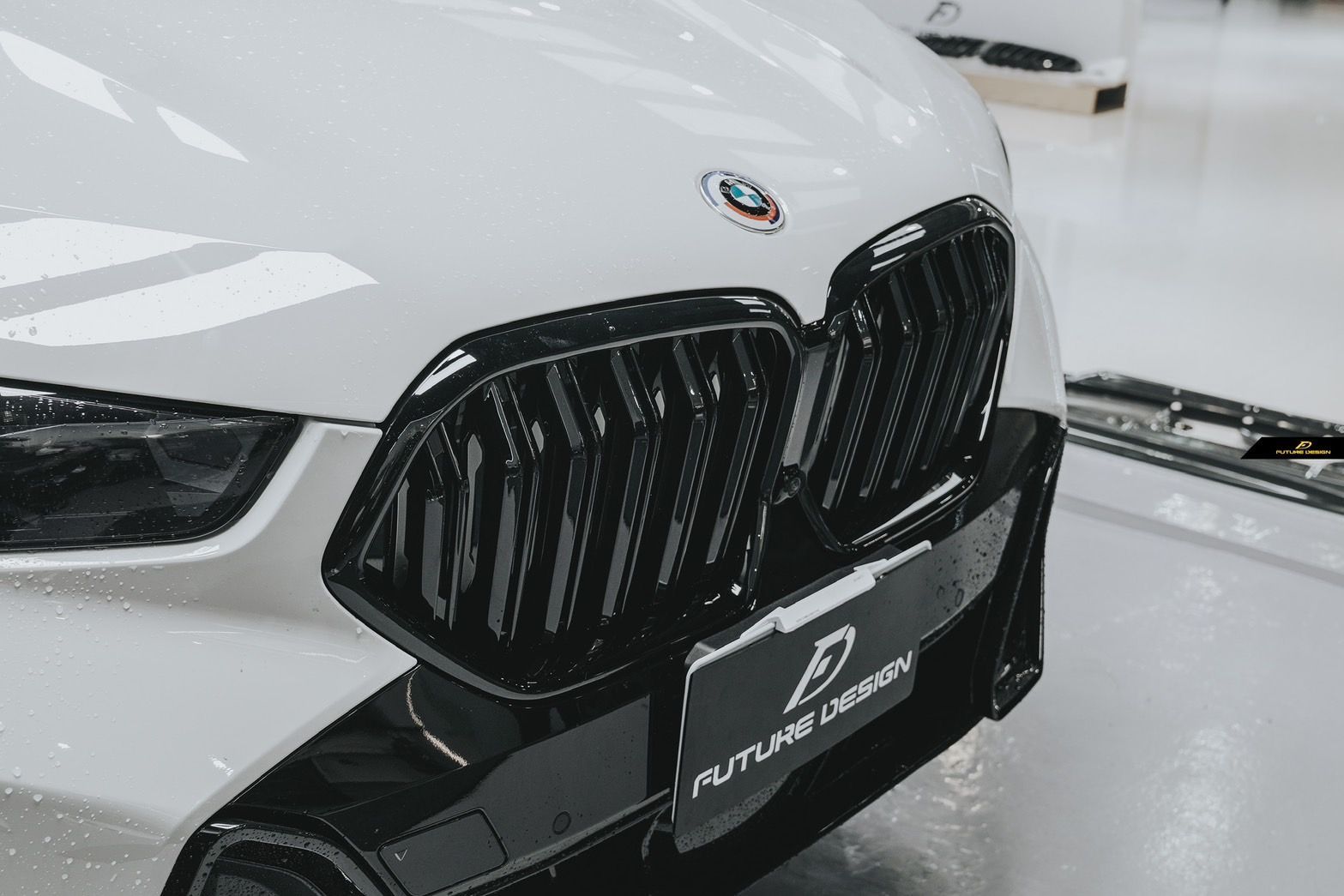 FUTURE DESIGN】BMW Xシリーズ X6 G06 F96 後期車 フロント用艶あり 