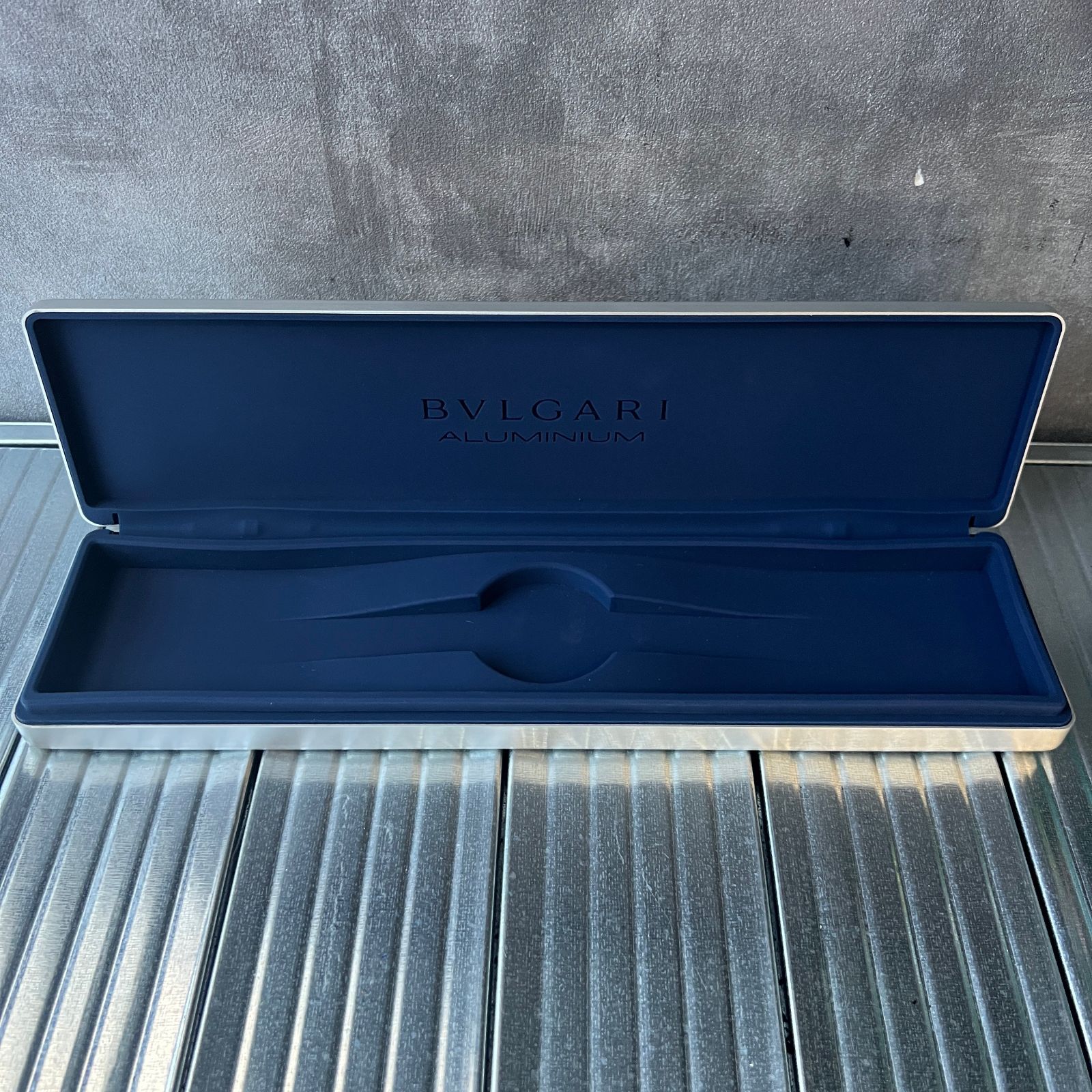 ブルガリ BVLGARI 時計 箱 BOX 空 アルミニウムケース ウォッチ
