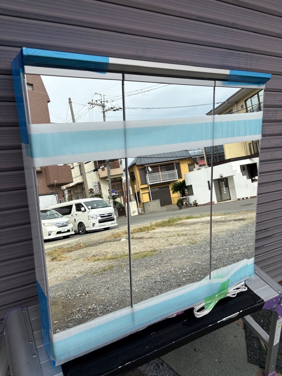 TOTO 洗面化粧台 化粧鏡 三面鏡 樹脂製