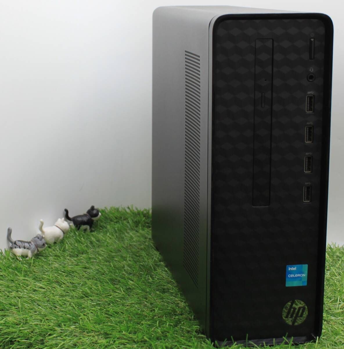【良品エイチピー】office付デスク16GB/SSD256GB/Celeron G6900/Win11HP Slim Desktop S01-pF2xxx【6887】