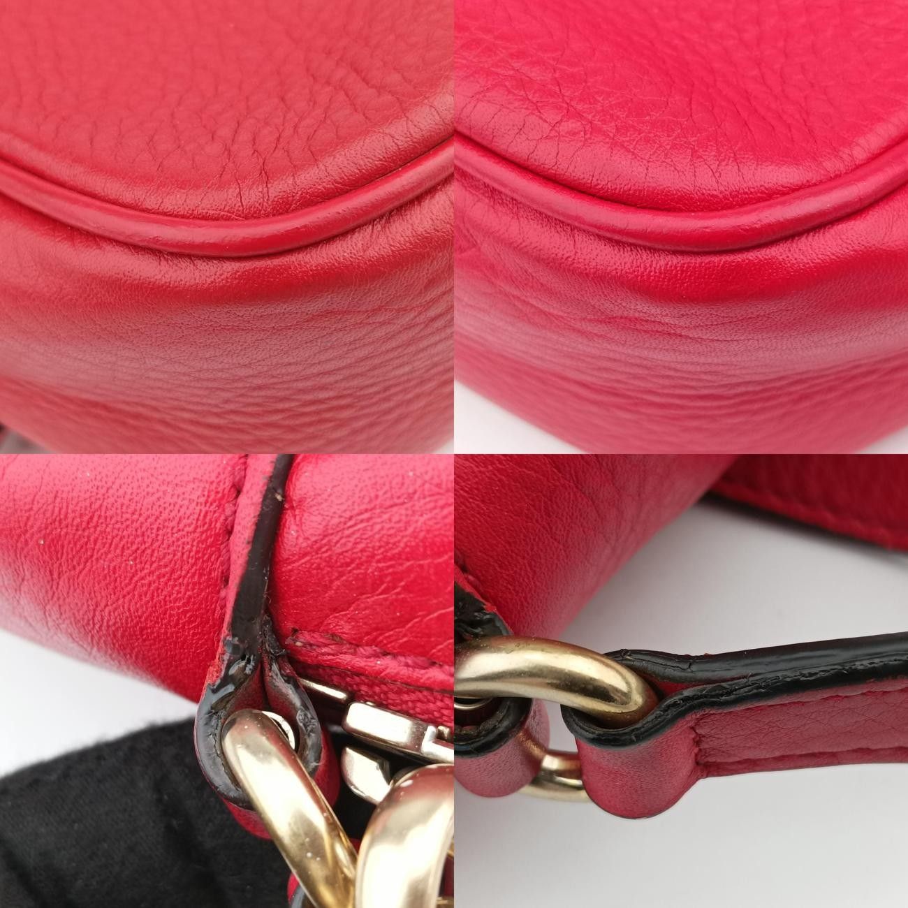 グッチGucciソーホーレッドレザー308364A018075943