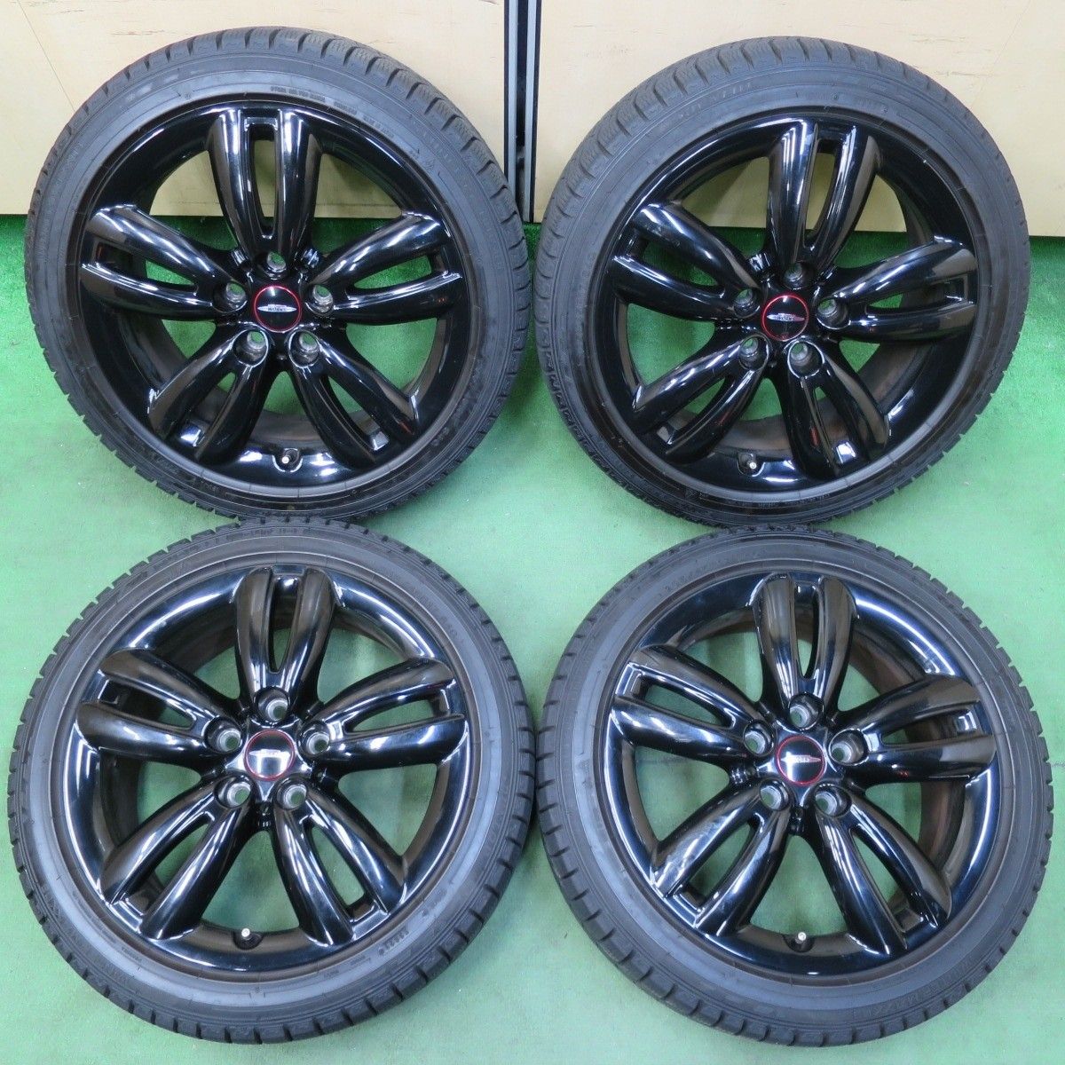 バリ溝！21年！9.5分☆MINI ミニ F56 F56 F57 JCW 純正 205/45R17