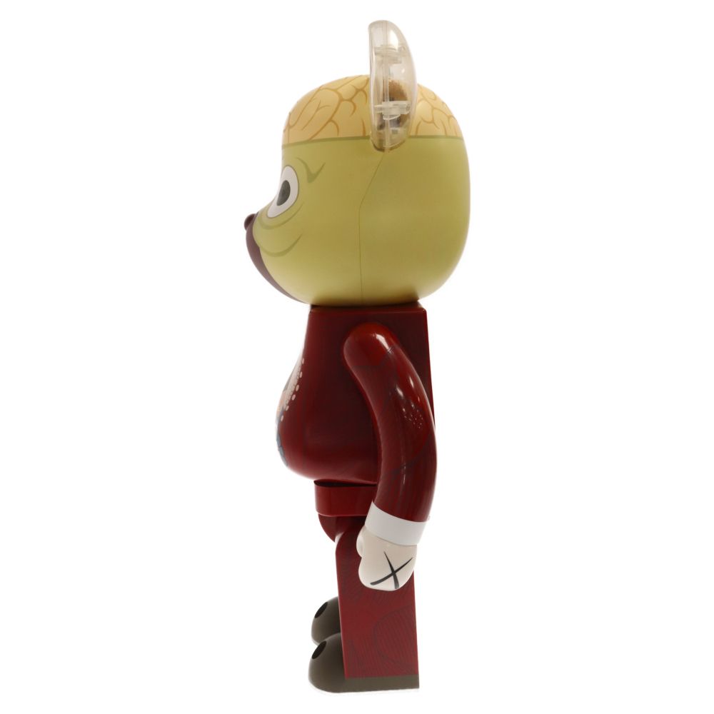 MEDICOM TOY (メディコムトイ) ×KAWS BE＠BRICK Original Fake Companion RED 1000% カウズ  ベアブリック オリジナルフェイク 人体模型 フィギュア 人形 レッド - メルカリ