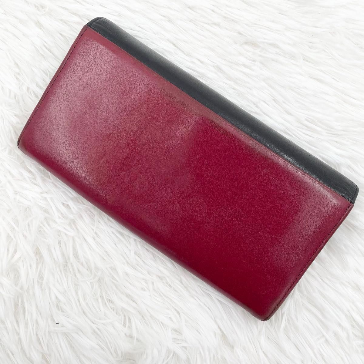 【Paul Smith】ラブレター 長財布 レザー ハート バイカラー ポールスミス ラブレター ハート 二つ折り 長財布 マルチカラー