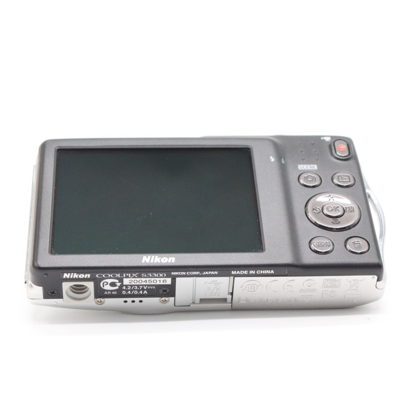 □実用品□ Nikon COOLPIX S3300 クリスタルシルバー - メルカリ