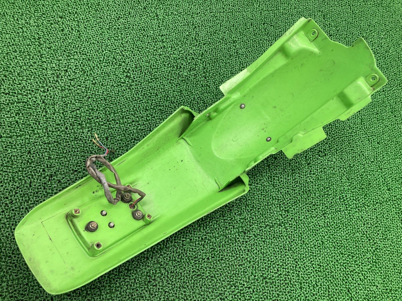 パーツ KDX220SR リアフェンダー 緑 35022-1293 カワサキ 純正 バイク